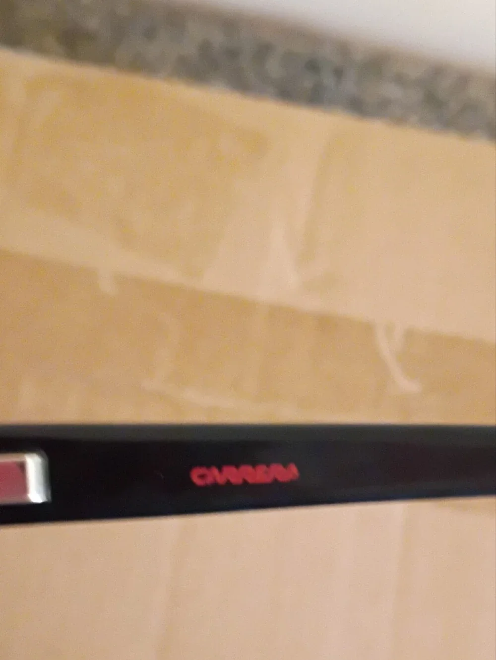 Carrera Men's Black Frame Sunglasses with Dark Lenses Frames Only